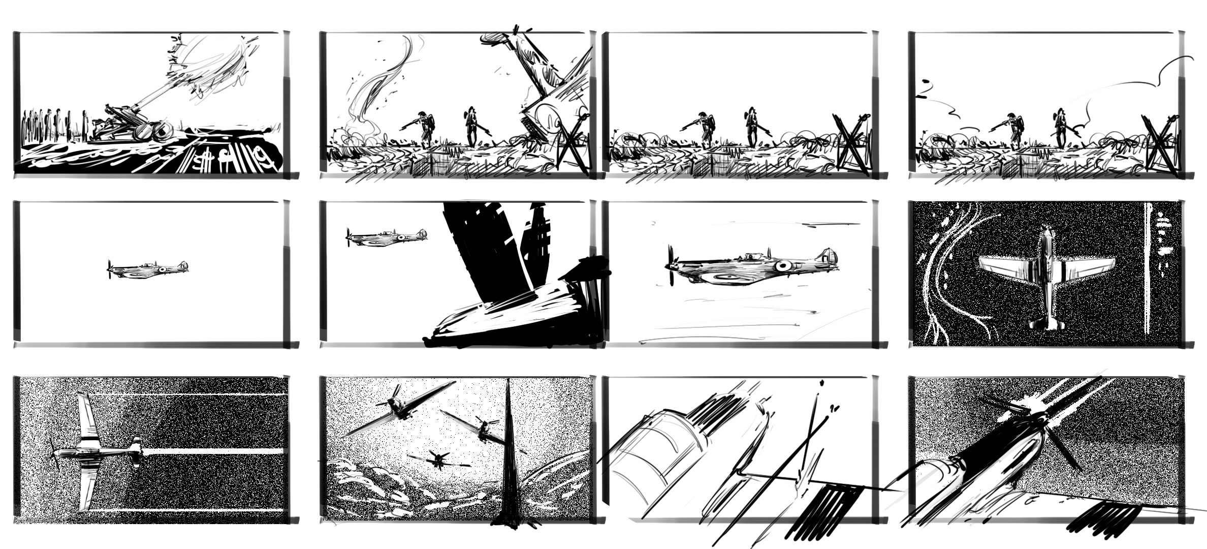 Nataxhen - thumbnails for the process